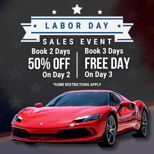 Dream Exotics Las Vegas - Memorial Day 2025 Exotic Car Rental Sale
