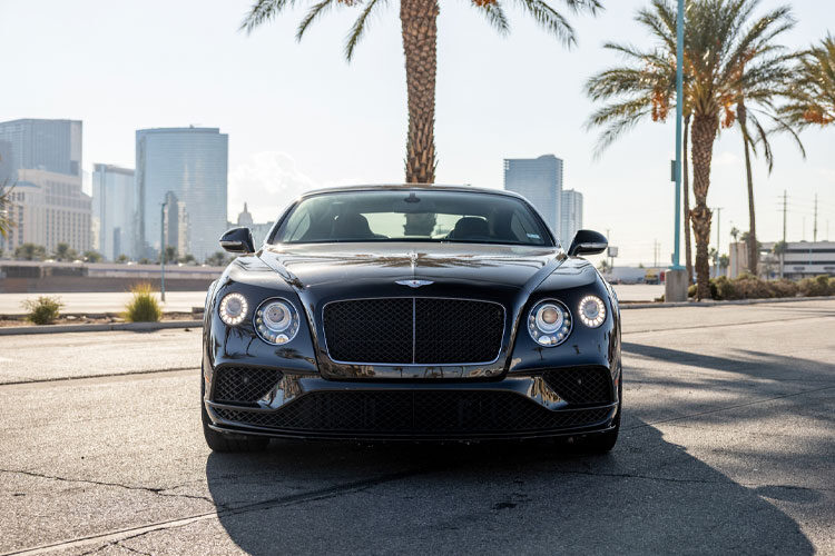 Bentley Continental GTC Coupe Rental Car In Las Vegas