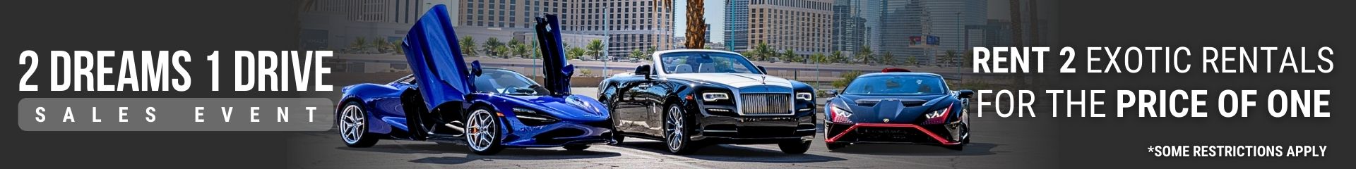 Dream Exotics February 2026 Exotic Car Sale