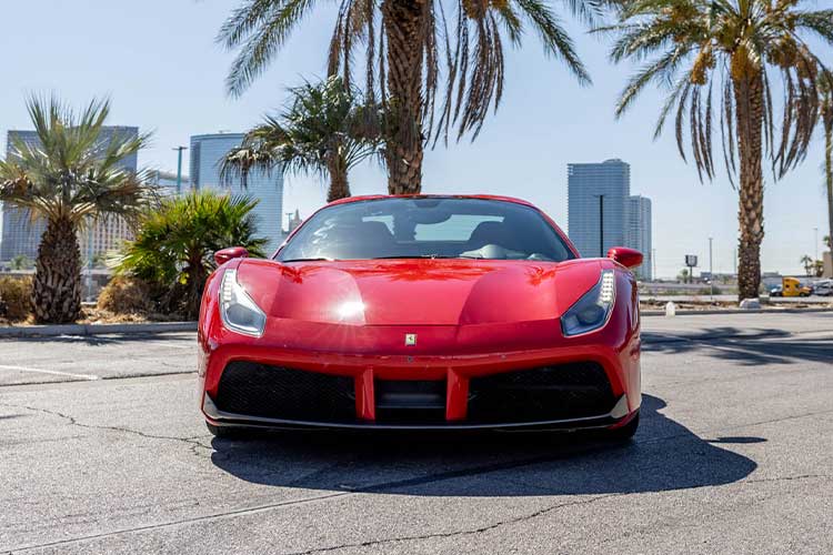 Ferrari 488 Spider Exotic Rental Car (Red)