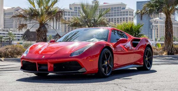 Ferrari 488 Spider Exotic Rental Car (Red)