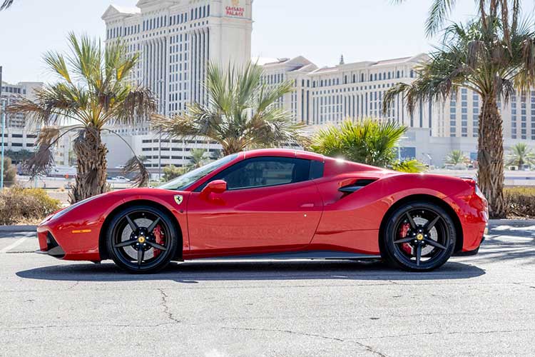 Ferrari 488 Spider Exotic Rental Car (Red)