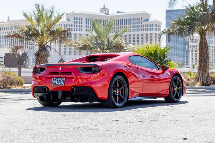 Ferrari 488 Spider Exotic Rental Car (Red)