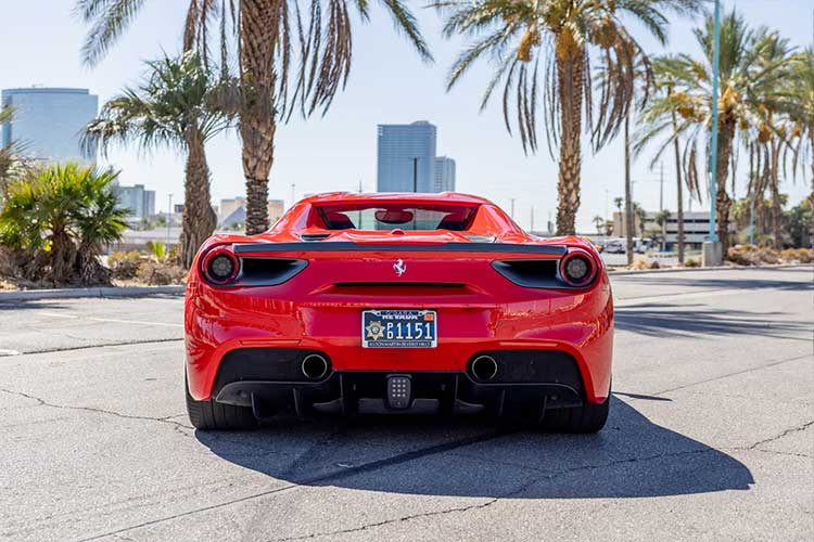 Ferrari 488 Spider Exotic Rental Car (Red)