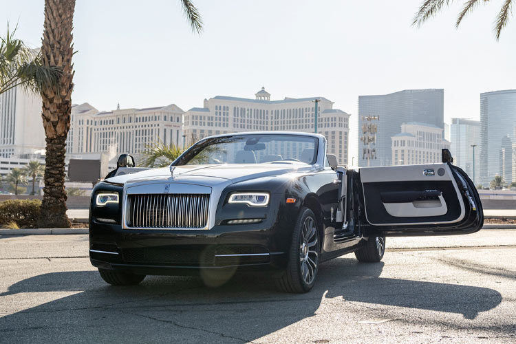 Rolls Royce Dawn Exotic Rental Car In Las Vegas