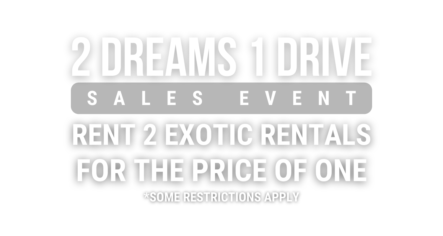 Dream Exotics February 2026 Exotic Car Sale
