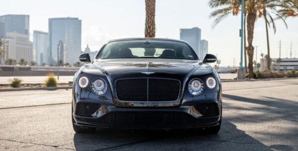 A Bentley Continental GT Coupe.