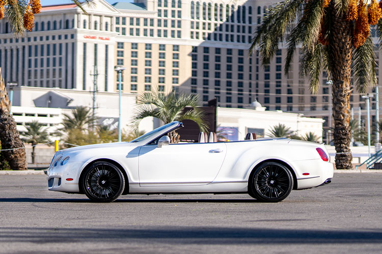 Bentley Continental GTC Rental In Las Vegas Dream Exotics