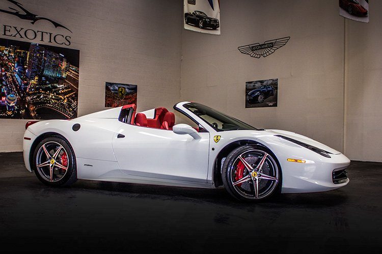 Ferrari 458 Italia Convertible Dream Exotics Las Vegas