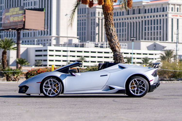 Lamborghini Huracan Spyder, Silver Diamond