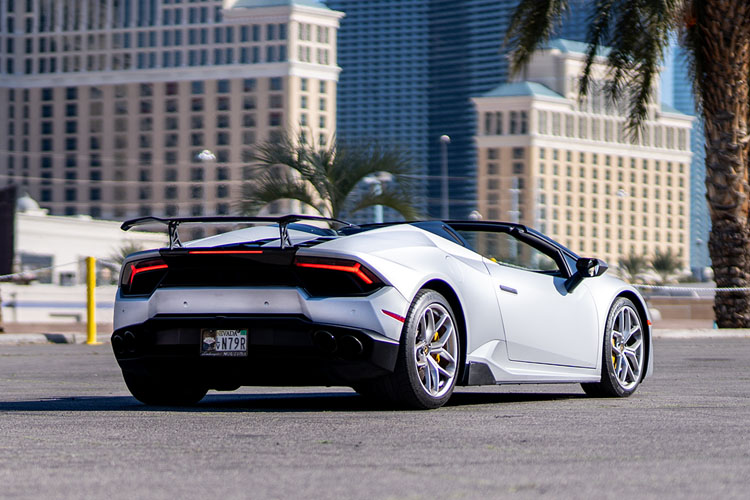 Lamborghini Huracan Spyder, Silver Diamond