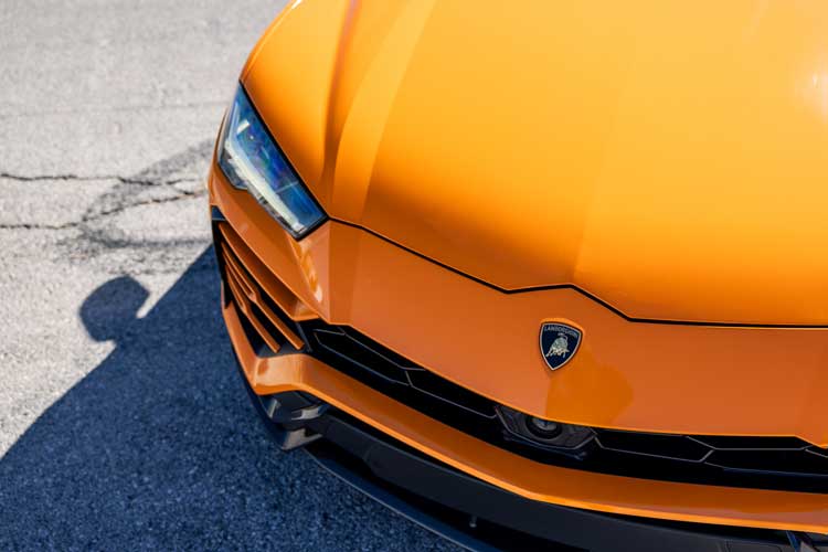Dream Exotics Orange Lamborghini Urus Exotic Rental Car