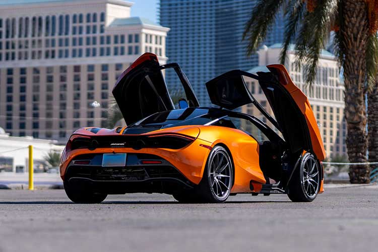 Mclaren 720s, Orange