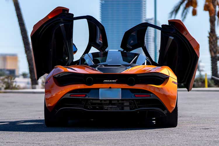 Mclaren 720s, Orange