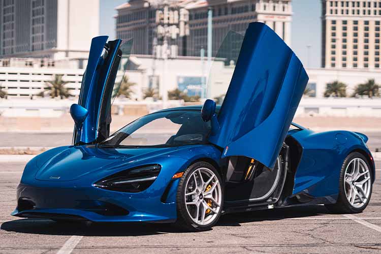McLaren 750s Spider - Dream Exotics Rental