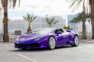 Lamborghini Huracán Spyder (Purple)