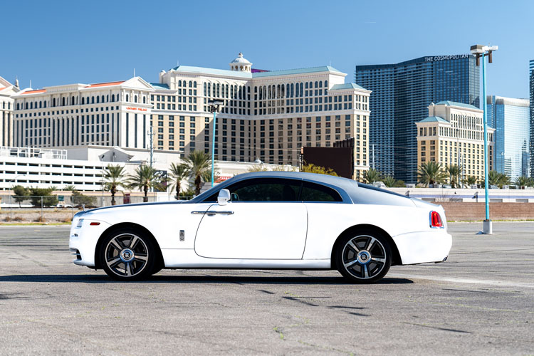 Rolls Royce Wraith, White
