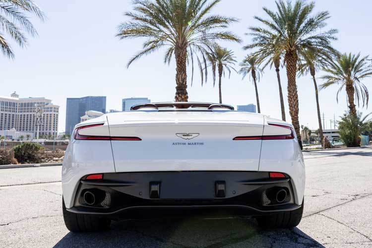 Dream Exotics White Aston Martin DB11 Exotic Rental Car