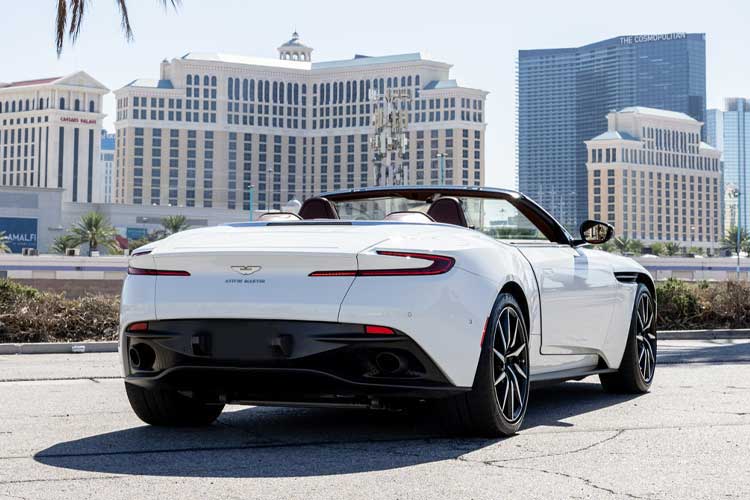 Dream Exotics White Aston Martin DB11 Exotic Rental Car